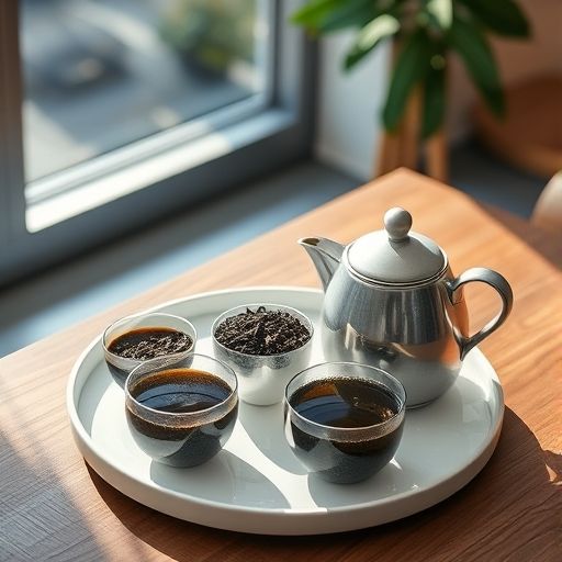 高端茶具与茶叶