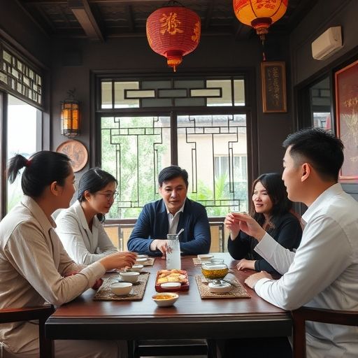 广州老师茶肆聚会