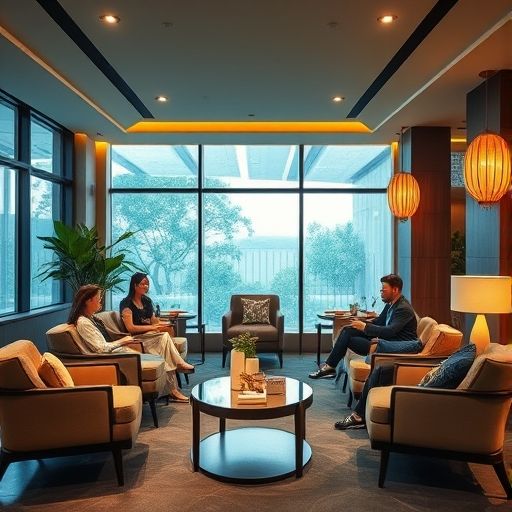 广州水会休息大厅