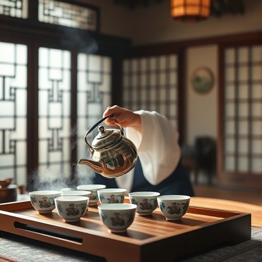 茶艺师泡茶表演