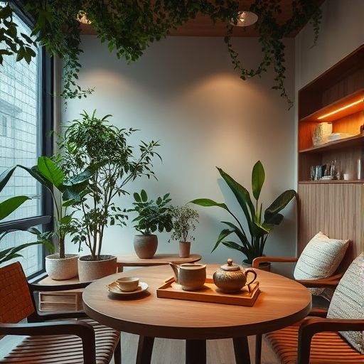 深圳品茶工作室内部环境