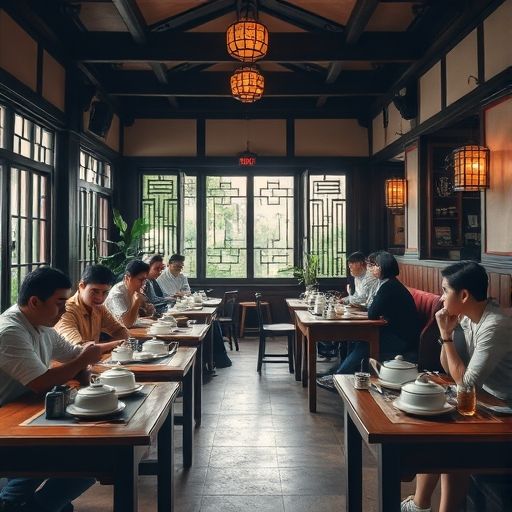 广州茶室氛围