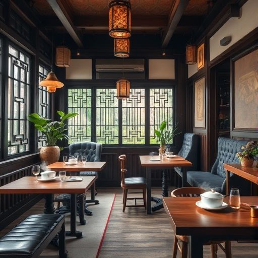 广州茶肆内部