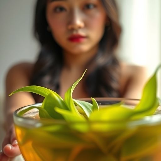 茶艺师手持茶壶的优雅动作