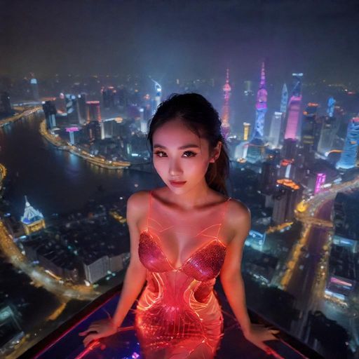 广州夜生活场景展示