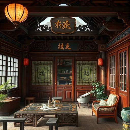 岭南风格茶肆