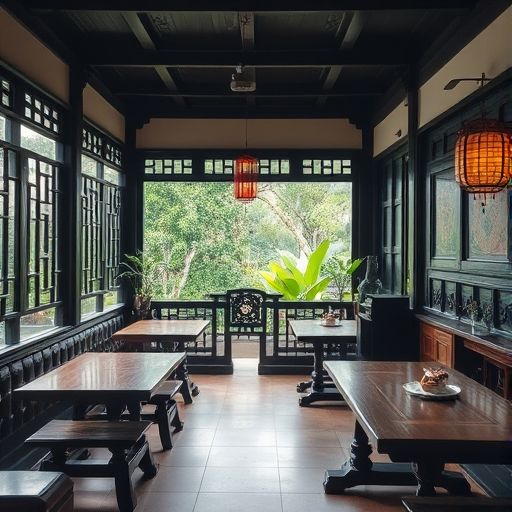 广州白云茶肆风景