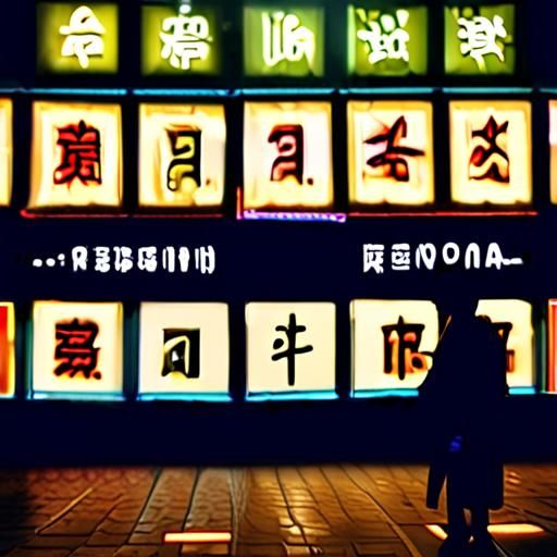 广州夜晚茶肆