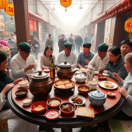 广州早茶场景