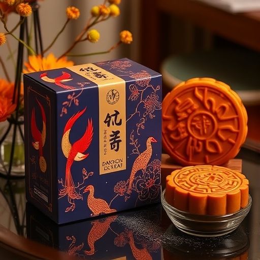 新茶礼盒与中秋月饼
