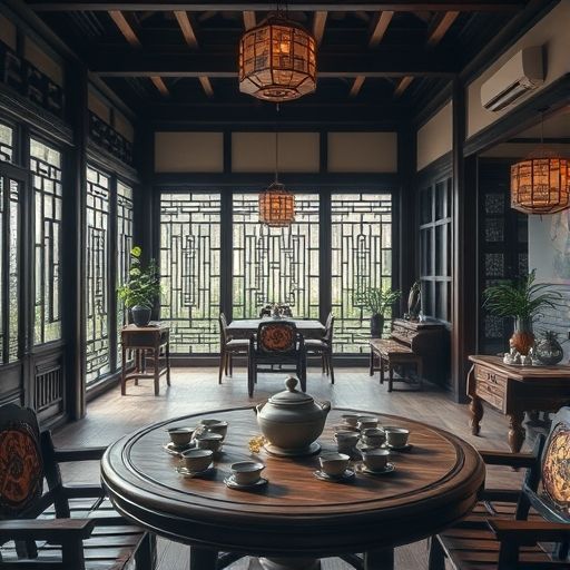 广州天河传统茶肆