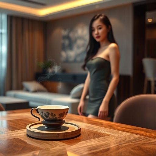 茶具与嫩茶
