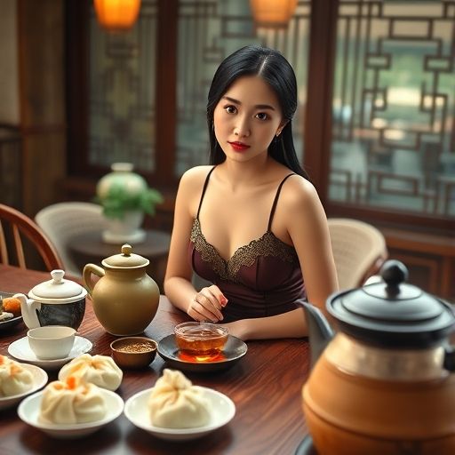 普洱茶与广式点心搭配