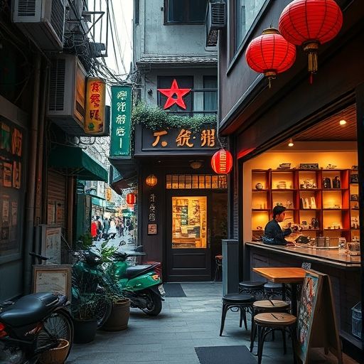 广州街头隐秘茶肆