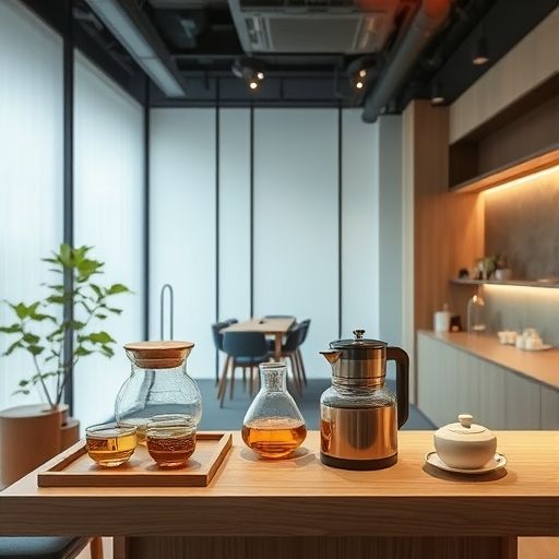 现代化广州高端喝茶工作室