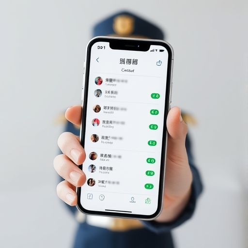 智能手机显示联系方式