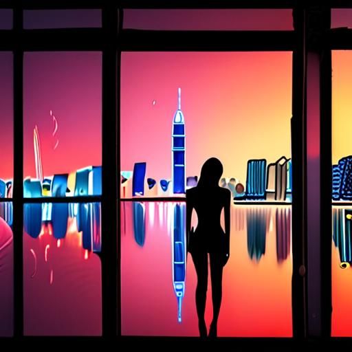 珠江夜景灯光璀璨