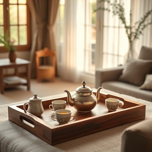 客厅茶具场景