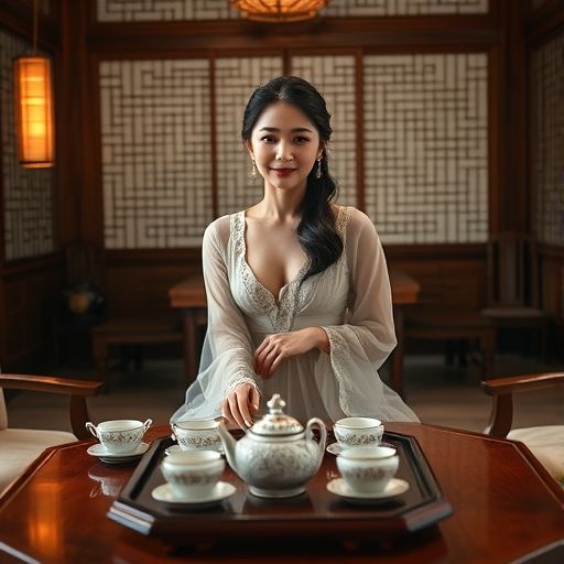 深圳龙华喝茶工作室中式茶室