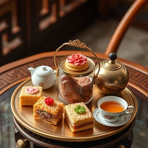 深圳高端茶具与传统点心搭配
