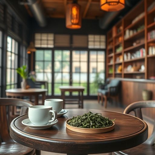 天河区温馨茶肆内部