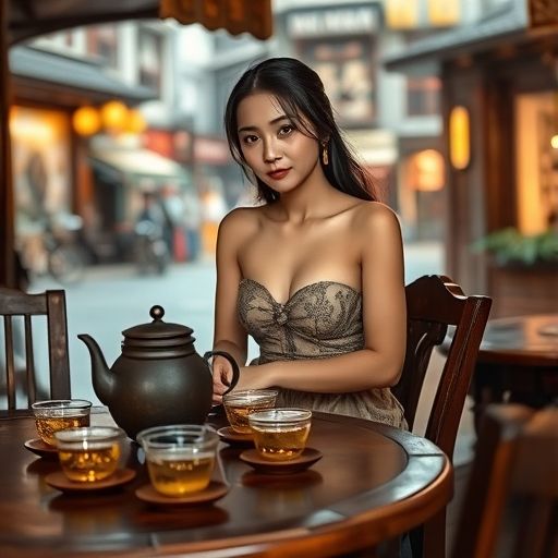 广州茶肆场景