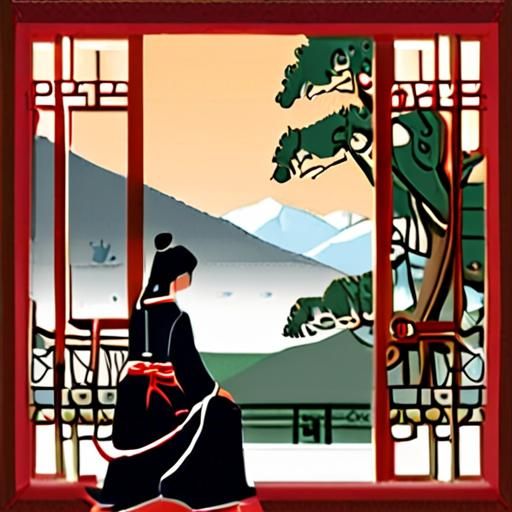 户外喝茶