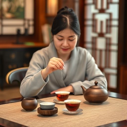 深圳罗湖喝茶工作室品茶场景