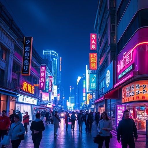 白云98场夜晚外观