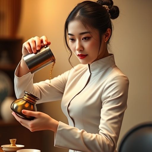茶艺师专业表演