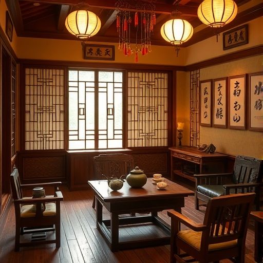 陶陶居茶肆内部