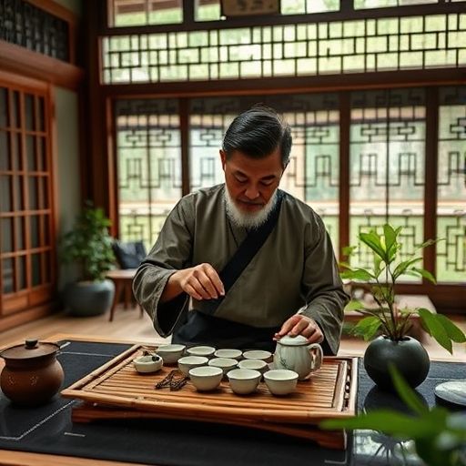 南山茶艺师表演茶艺