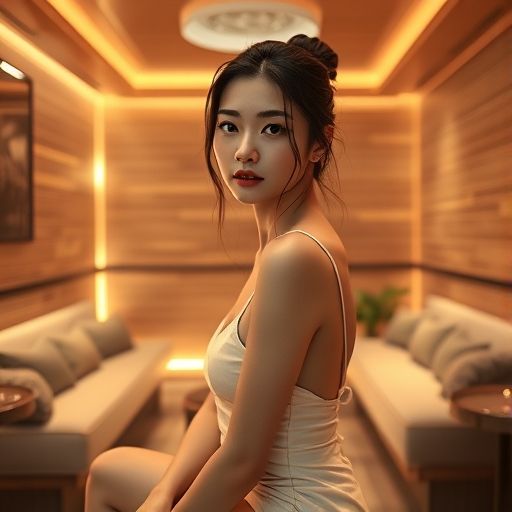广州现代桑拿会所大厅