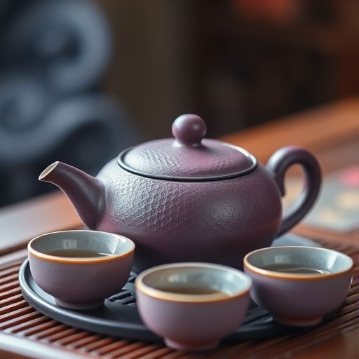传统茶艺冲泡场景