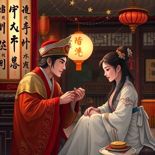 茶叶绽放瞬间