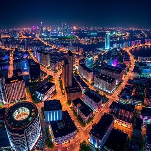 珠江新城夜景