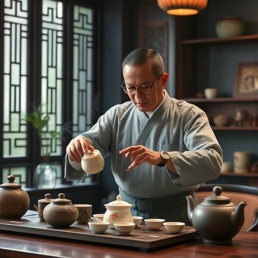 茶艺师表演传统茶艺