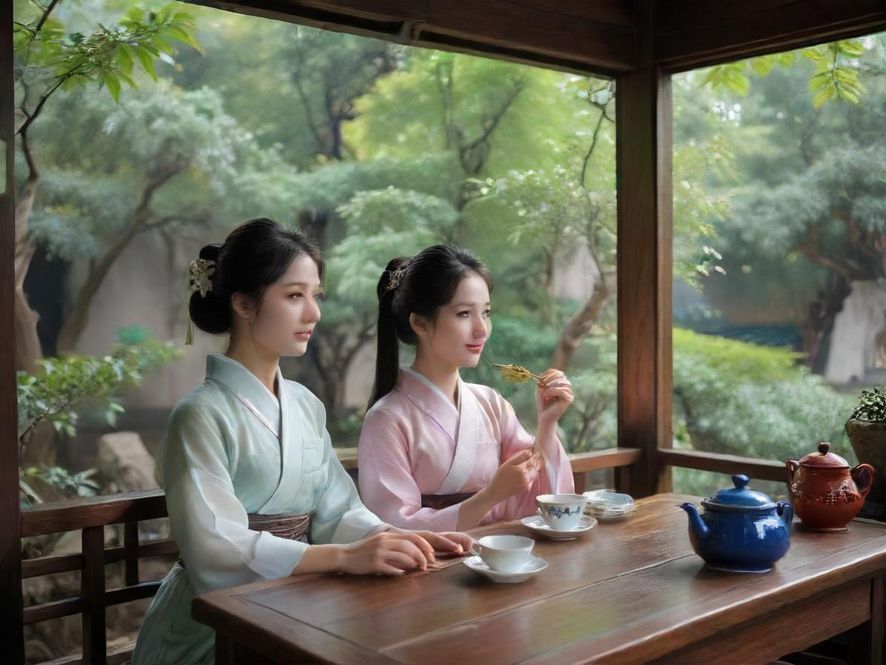 广州喝茶茶社环境一览