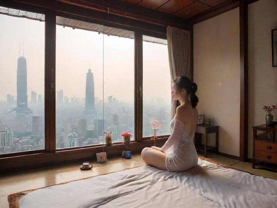 一家环境舒适的桑拿会所内部景象