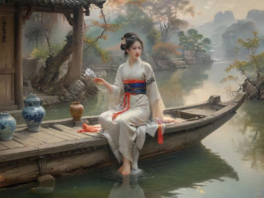 广东水汇论坛界面 俯视视角 简约风格 手机屏幕背景