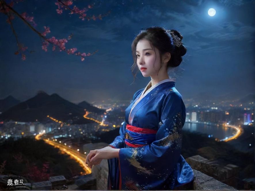 罗湖夜色街景