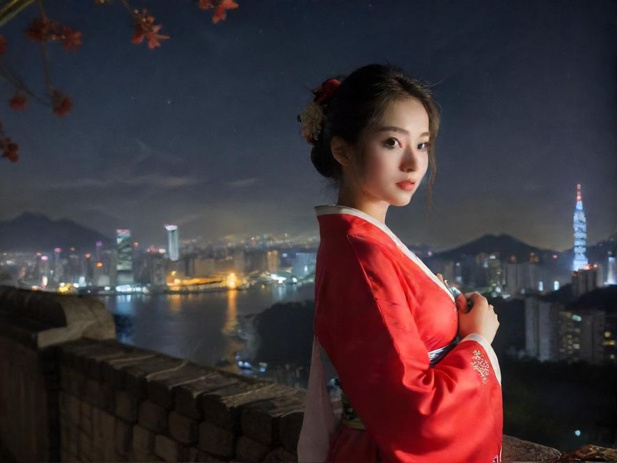 广州夜场璀璨，霓虹闪烁，等待探索的精彩夜晚