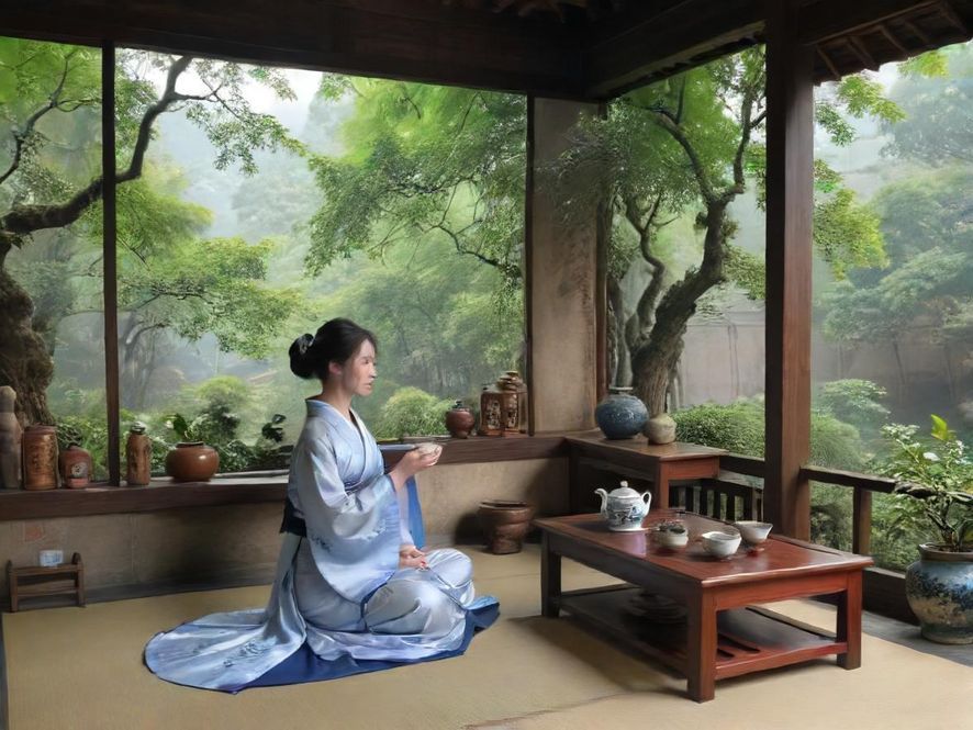 广州天河品茶工作室内部环境