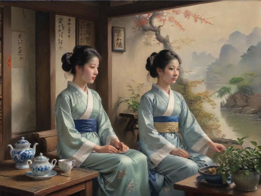 广州品茶外卖的私密家居场景