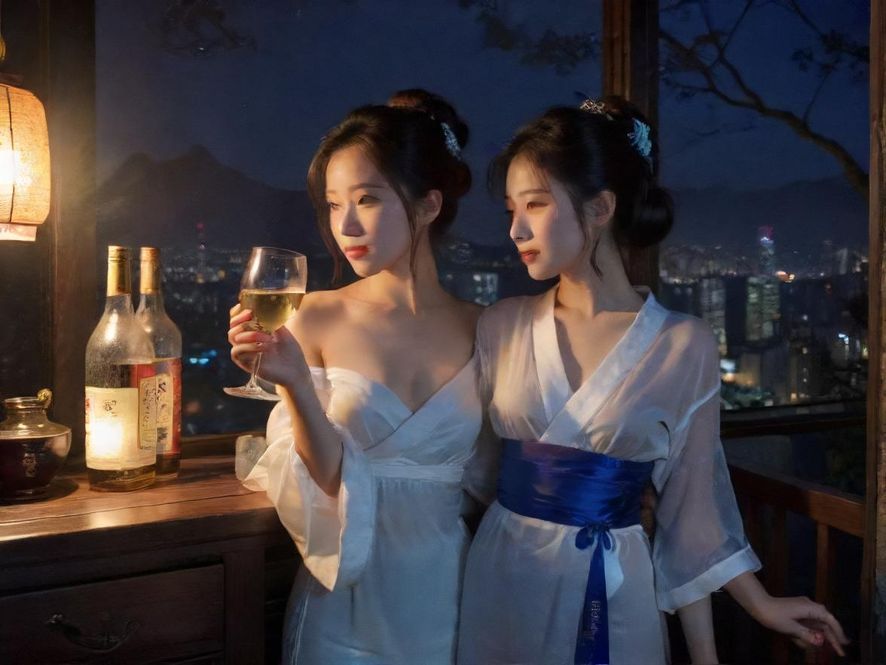 深圳热闹的国际酒吧内部景象