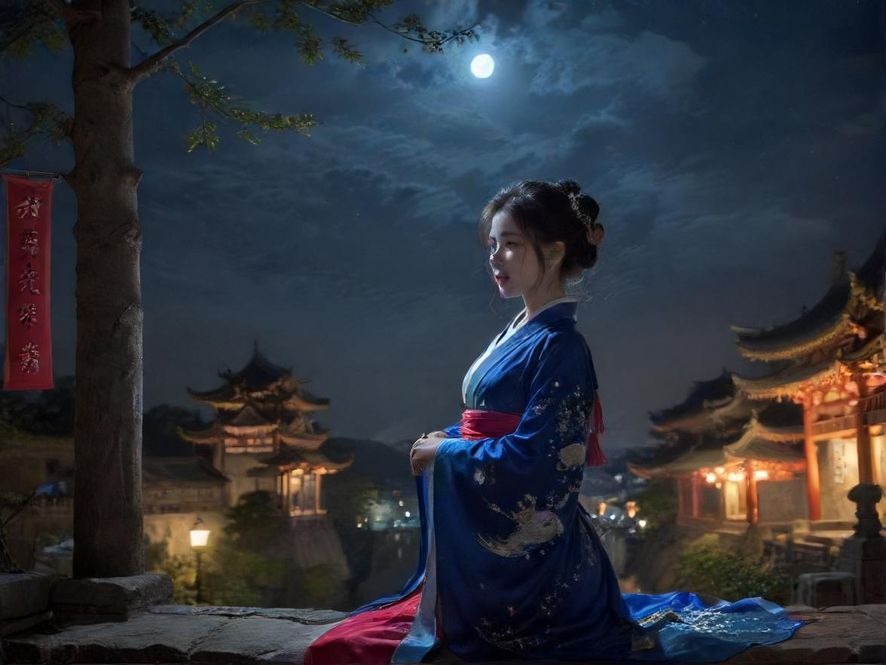 深圳龙华城市夜景