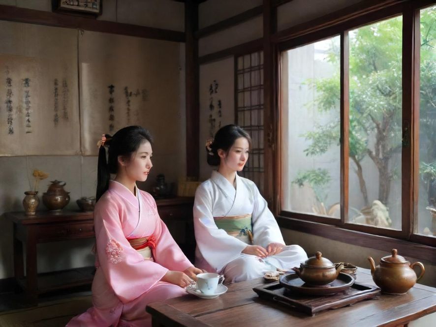 广佛高端茶社内部环境展示