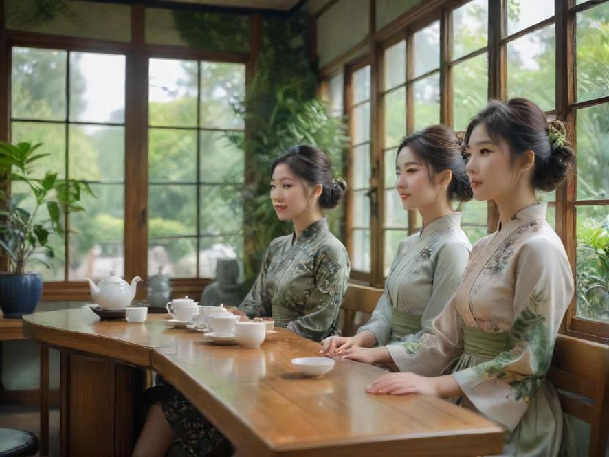 茶室唯美环境一览