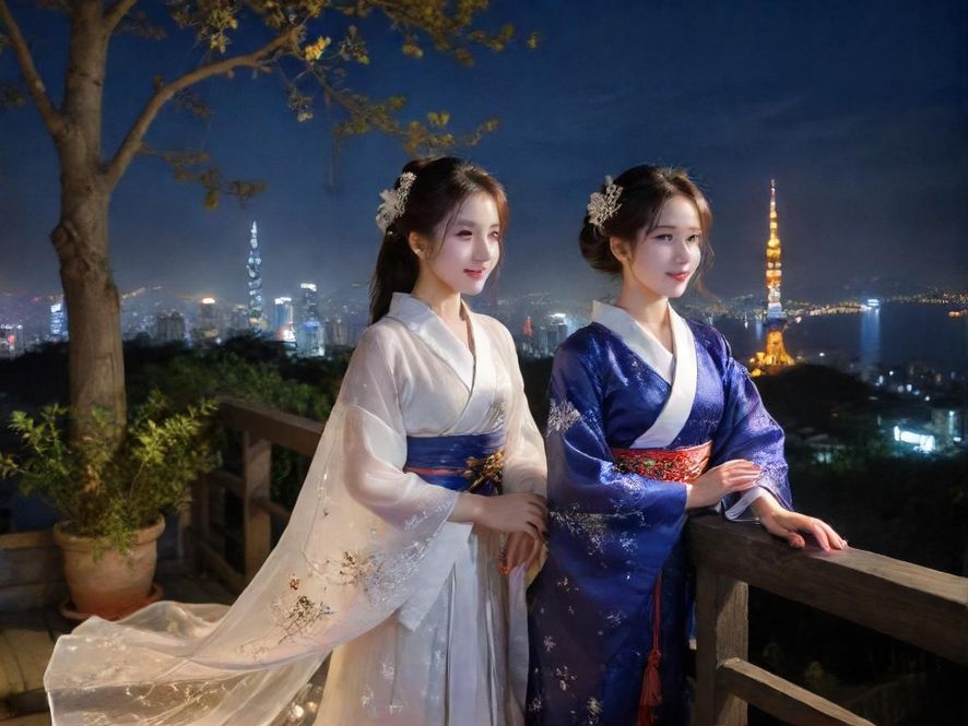 广州qm一品香ypx会所夜景外观
