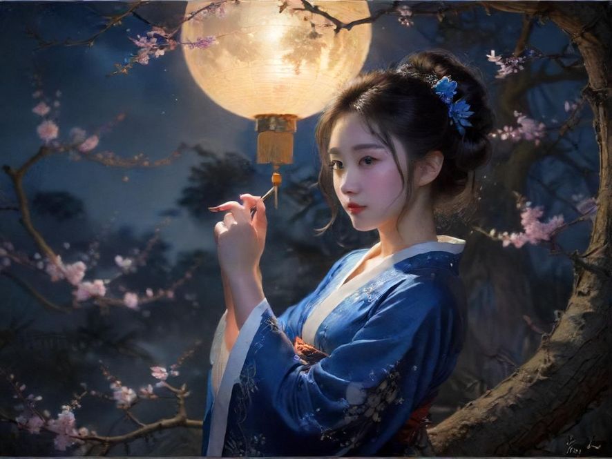 手机屏幕上显示着搜索结果和聊天界面，背景是昏暗的夜场灯光